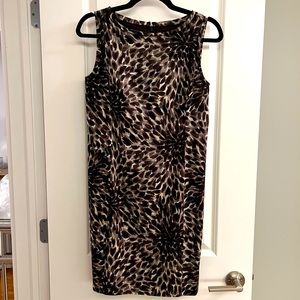 Ann Taylor black & white water color shift dress- size 4p. Brand new with tags.